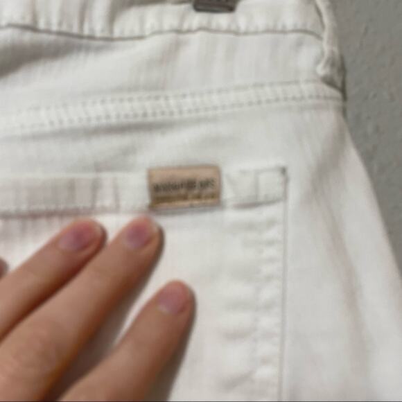 Mango Atice White Skinny Jeans Low Rise Y2K Womens 2 Casual Zip Fly Classic - Picture 3 of 10